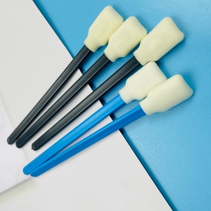 Yazıcı için 5.1 inç siyah köpük temizleme bezleri dikdörtgen köpük ucu çubukla - Product Image 6