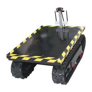Small Electric Wireless <b>Remote</b> <b>Control</b> Crawler Flatbed <b>Truck</b> New Condition for Warehouse Logistics Material Handling 1 Year - Product Image 3