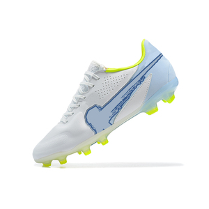Nueva Tendencia en Zapatos de Fútbol Profesionales, Modelo Verano para Adolescentes y Hombres, Parte Superior de Malla Blanca/Amarilla, Cómodos y Transpirables - Product Image 4