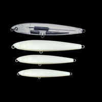 Leurre de pêche crayon rigide non peint, léger et coulant, haute qualité, échantillon gratuit, 10g, 14g, 24g, vente en gros Raylor