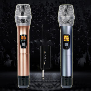 ¡Nuevo! Micrófono inalámbrico Universal UHF FM para Karaoke en casa, micrófono para cantar, palanca para exteriores, micrófono <span class=keywords><strong>de</strong></span> Audio - Product Image 2