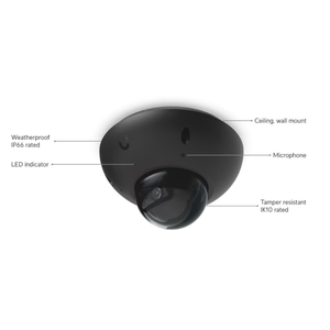 UniFi G6 Dome กล้องวงจรปิดระยะไกลพร้อมระบบมองกลางคืนด้วยอินฟราเรดและความสามารถในการตรวจจับด้วย AI ที่ได้รับการปรับปรุง ทนทานทุกสภาพอากาศ - Product Image 4