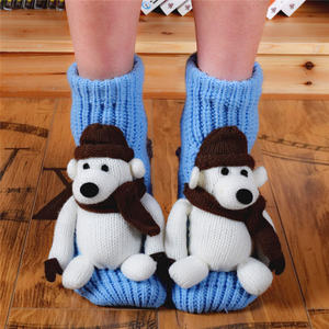 Femme Femme Femme Filles Hiver Nouveauté Full Body 3D Animal Serpent Poulet Cochon Intérieur Chambre Maison Anti-dérapant Chaussons Chaussettes - Product Image 2