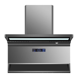 Campana Extractora de Cocina con Control Táctil y por Voz, 7 Formas de Control, Chimenea de Acero Inoxidable, Clase de Eficiencia Energética A+++, Diseño en Forma de 7 - Product Image 1