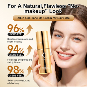 CHIC BEAUTE Crema Tonificante con Niacinamide e Arbutina, Idratante a Lunga Durata, Effetto Blur Pori, Luminosità Senza Trucco, Crema Viso <span class=keywords><strong>BB</strong></span> - Product Image 4