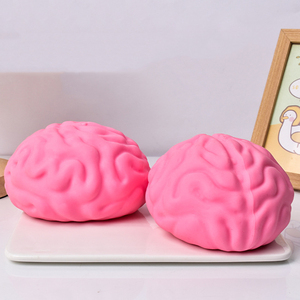Nouveauté : Jouet géant en forme de cerveau à presser, en caoutchouc souple TPR, grand jouet anti-stress moelleux à pincer - Product Image 6
