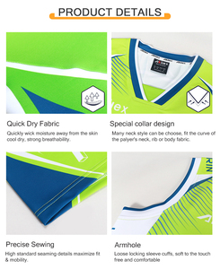 Abbigliamento Sportivo Personalizzato all'Ingrosso, Maglietta da <span class=keywords><strong>Pallavolo</strong></span> per Uomo e Donna, Uniforme <span class=keywords><strong>Femminile</strong></span> da <span class=keywords><strong>Pallavolo</strong></span> - Product Image 2