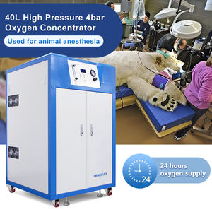 LONGFIAN Nouveau concentrateur d'oxygène vétérinaire haute pression à 93% de pureté pour les opérations sur animaux de compagnie et la chirurgie animale en <span class=keywords><strong>clinique</strong></span> - Product Image 5