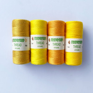 1mm 6 Strand <span class=keywords><strong>Macramé</strong></span> Cordon Coton Corde Artisanat Broderie à la Main Bracelets d'Amitié <span class=keywords><strong>Kit</strong></span> de Fabrication de Collier Point de Croix - Product Image 6