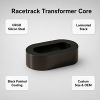 Noyau de transformateur en acier au silicium CRGO laminé noir pour onduleurs, onduleurs à alimentation sans interruption (UPS) et chargeurs de véhicules électriques (EV) – Vente en gros et personnalisation OEM
