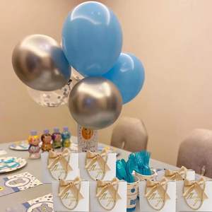 Sacchetto Regalo in Carta con Nastro Oro Champagne e Stampa Dorata '<span class=keywords><strong>Grazie</strong></span>', Confezione per Bomboniere Matrimonio e Feste - Product Image 5