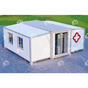 快速安装移动预制诊所建筑集装箱医院集装箱住宅