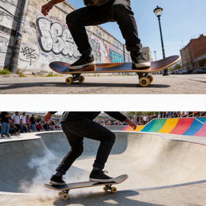 แผ่นสเก็ตบอร์ดลายเมเปิ้ลจีนภาคตะวันออกเฉียงเหนือธีมฟุตบอลแบบกำหนดเอง พร้อมกราฟิกโดดเด่นสะดุดตาที่โดดเด่นในสเก็ตพาร์ค - Product Image 4