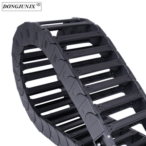 DONGJUNJX 65*150 Cadena de arrastre de Cable portador de cable de nailon reforzado CNC de tipo cerrado y abierto - Product Image 3