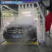 Machine de lavage de voitures automatique robotisée électrique commerciale China Cheerwash CL800 en acier inoxydable sans contact haute pression 10 Mpa