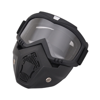 1 kit de masques pour Motocross, nouveau, visage complet, masque de protection, pour Sport en plein air, tendance