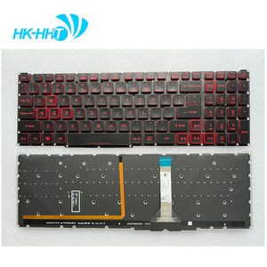 Repuestos para portátiles para <span class=keywords><strong>Acer</strong></span> <span class=keywords><strong>nitro</strong></span> <span class=keywords><strong>5</strong></span>, Teclado retroiluminado rojo de EE. UU. - Product Image 1