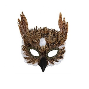 Máscara <span class=keywords><strong>de</strong></span> <span class=keywords><strong>Plumas</strong></span> <span class=keywords><strong>de</strong></span> <span class=keywords><strong>Cuervo</strong></span> Negro <span class=keywords><strong>de</strong></span> Tamaño Regular para Decoración <span class=keywords><strong>de</strong></span> Fiestas, Estilo Natural, para Halloween - Product Image 3
