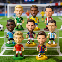 3D op maat gemaakte hars voetbal speler bobblehead gepersonaliseerde sportfiguur displaymodel anime figuur beeldje actiefiguur