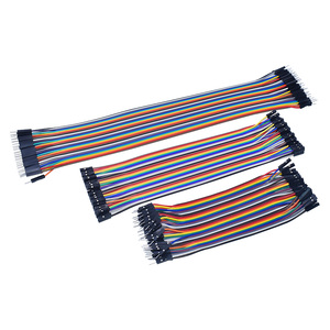 Câble Dupont blindé 40 broches 15CM 20CM 30CM 40CM mâle vers mâle/femelle vers mâle/femelle femelle, faisceau électronique - Product Image 4