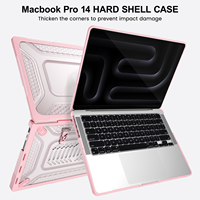 Casing Laptop Tangguh untuk MacBook Pro 14.2'' M5 M4 M3 A3427 A3426 A3434 A3112 A3185 A3401 A2918 A2992 A2779 A2442 Penutup Keras