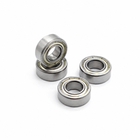 Rodamientos de Bolas de Ranura Profunda de Acero Inoxidable SR6 Open ZZ 2RS, Alta Velocidad y Bajo Ruido