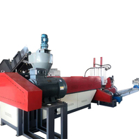 Machine de recyclage du plastique, broyeur de plastique ABS PP PE PS, granulateur, machine de fabrication de granulés