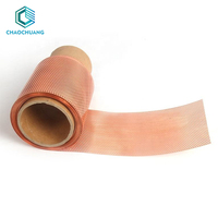 Tôle de cuivre perforée à trous ronds 99,99 %, maille de cuivre pour blindage EMI et dissipation thermique industrielle