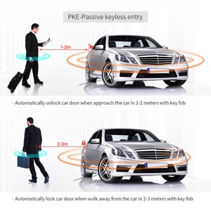EASYGUARD Alarme de voiture universelle EC003-1 DC12V avec bouton de démarrage, entrée sans clé passive PKE et démarrage à distance sans clé - Product Image 6