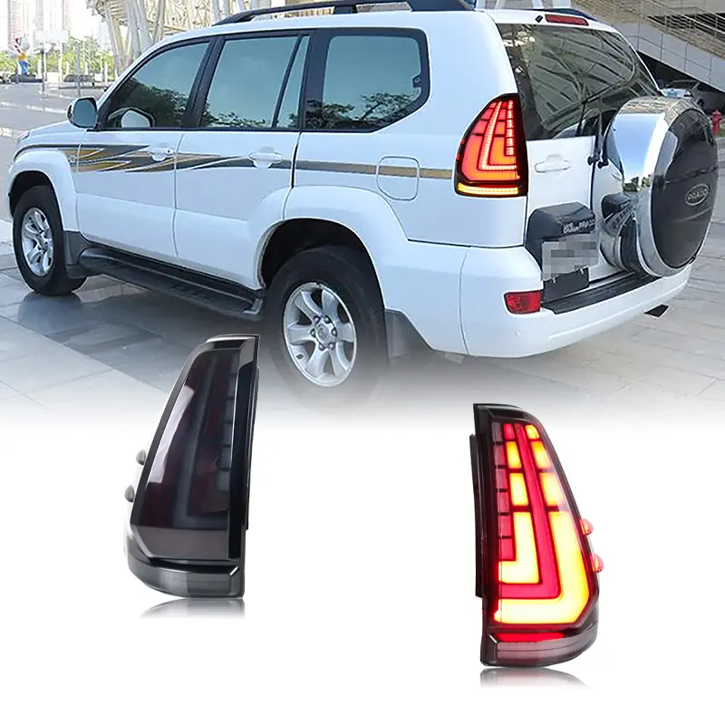 Lampu Led truk Pick-Up, lampu belakang Led untuk 4-runner 2003-2009 untuk truk Toyota, Aksesori Mobil