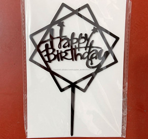 TOPPER ACRILICO PARA CUMPLEAÑOS DIA DE MAMA <span class=keywords><strong>PAPA</strong></span> Y BODA , ACCESORIOS DE TORTAS - Product Image 5