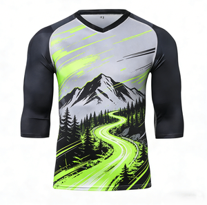 Maillot de Ciclismo de Montaña ZEDE, Ligero, Transpirable, Resistente a la Abrasión, Antiarrugas, que Absorbe la Humedad - Product Image 1