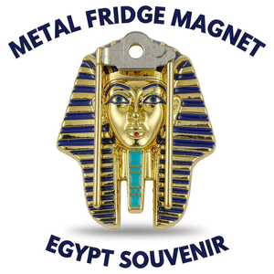 Imán de Refrigerador con Máscara Dorada de Faraón Egipcio, Imán de Aleación Esmaltada Personalizado, Recuerdo, Adhesivo para Refrigerador, para Regalos, OEM, ODM - Product Image 1