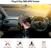 Rastreador GPS OBD GPSONE para Camiones y Taxis, Gestión de Flotas, Monitor de Voz, Alarma de Velocidad, Conexión Plug and Play