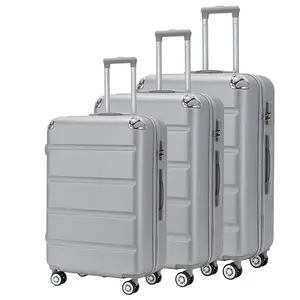 New Design 20" 24" 28" Hard Shell Luggage Traveling Luggage Set 3 ABS Trolley Bag Suitcase Luggage Sets