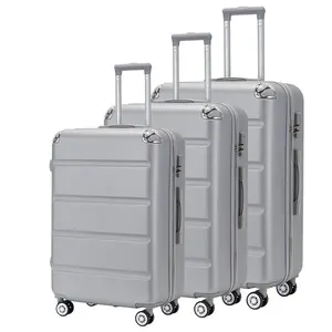 Neues Design 20 Zoll 24 Zoll 28 Zoll Hartschalenkoffer Reisegepäckset 3 ABS-Struckbeutel Kofferkoffer-Sets