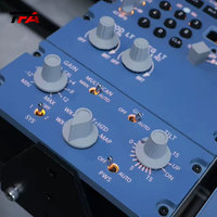 Panneau de commande de radar météo ECAM pour simulateur de vol immersif Airbus A320