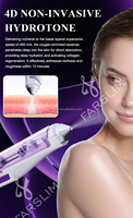 Appareil de microdermabrasion sans aiguille FARSLIM, jet d'eau haute pression, peeling à l'eau et à l'oxygène, rajeunissement de la peau, mésothérapie sans aiguille