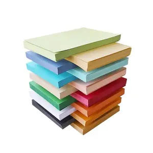 공장 가격 다채로운 바인딩 커버 A4/A3 180g 230g 저렴한 책 재킷 문서 부드러운 커버 하드 카드 스톡 용지