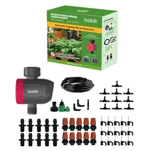 塑料微型自动喷雾软管计时器花园浇水农业滴灌套件