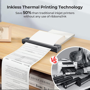 <span class=keywords><strong>เครื่อง</strong></span>พิมพ์กระดาษความร้อนแบบ <span class=keywords><strong>A4</strong></span>สำหรับการเชื่อมต่อเอกสาร<span class=keywords><strong>เครื่อง</strong></span>พิมพ์ไม่มี<span class=keywords><strong>หมึก</strong></span>สำหรับสำนักงานบ้านกลางแจ้ง - Product Image 6