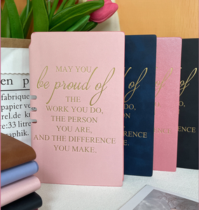 Tùy chỉnh chất lượng cao họp hồ sơ cuốn sách cao xuất hiện cấp văn phòng máy tính xách tay với chất liệu giấy tùy chỉnh in logo - Product Image 4