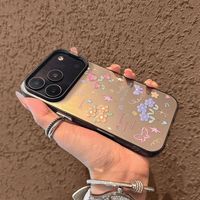 Nouvelles Coques de Téléphone Antichoc à Motifs Floraux pour iPhone 17 Air 16 15 Plus Pro Max 14 13 12 11 – Protection Arrière Anti-chute Personnalisable
