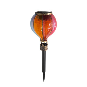 Lámpara Colgante Solar LED de Estilo Europeo con Forma de Globo Aerostático para Patio, Lámpara de Techo para Exteriores, para <span class=keywords><strong>Restaurante</strong></span>, Venta al por Mayor - Product Image 5