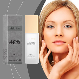 <strong>EELHOE</strong> Color Changing Liquid <strong>Foundation</strong> Moisturizing Waterproof No Creasing No Separation Lasting Concealer <strong>Makeup</strong> Products - Product Image 3