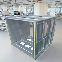 Étagères de rangement suspendues et empilables en aluminium sur mesure, grande taille, pour magazines, avec protection ESD et réglage par vis simple face