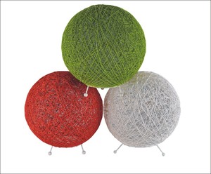 Vente chaude <span class=keywords><strong>papier</strong></span> chaîne <span class=keywords><strong>boule</strong></span> enfant chambre lampe de table Globe lampe de table - Product Image 1