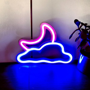 Letrero <span class=keywords><strong>de</strong></span> neón Led luz trasera nube Luna amanecer fútbol estrella mano para fiesta boda decoración regalo <span class=keywords><strong>de</strong></span> Navidad noche chico juguete Animal - Product Image 5