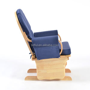 Silla mecedora de madera para bebés, silla de lactancia, venta al por mayor de fábrica - Product Image 3