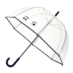 Holographique en gros <span class=keywords><strong>grand</strong></span> adulte coupe-vent <span class=keywords><strong>transparent</strong></span> blanc bombé 60 cm cadeau champignon pluie <span class=keywords><strong>parapluie</strong></span> - Product Image 6
